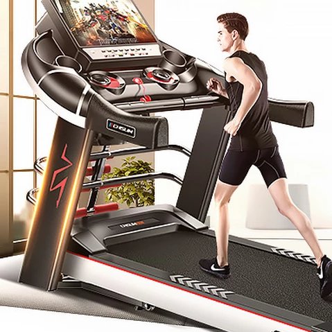 启迈斯r8跑步机家用款 超静音多功能折叠健身器材智能电动跑步机