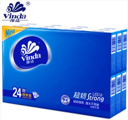 维达纸手帕7张24包装 商品图0