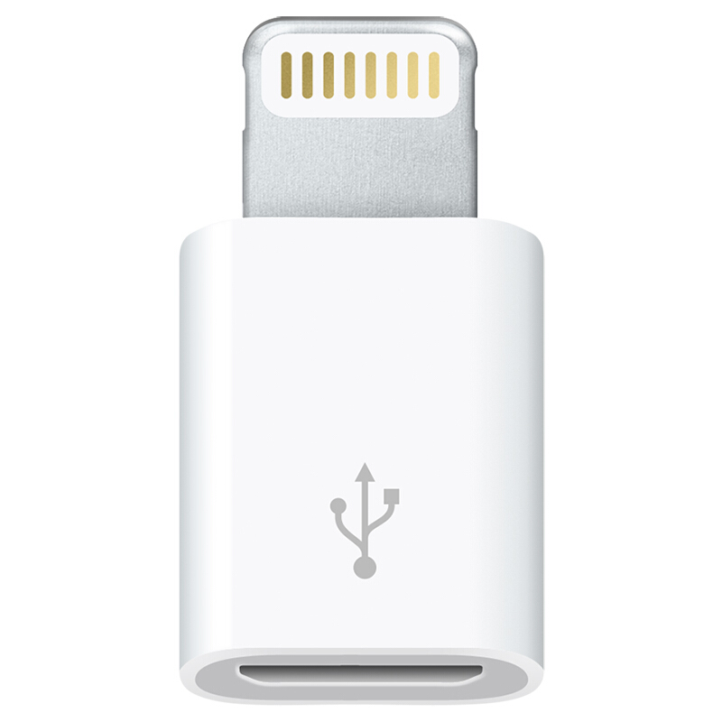 apple 闪电转 micro usb adapter 数据线/转换器//转换插头