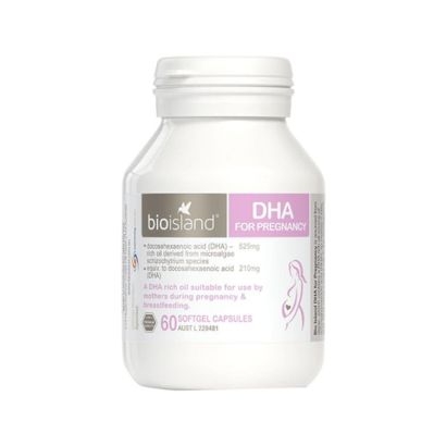 BIO ISLAND 海藻油DHA 孕妇孕期备孕专用 补脑补眼 60粒 Bio island Bio DHA for pregenancy 6