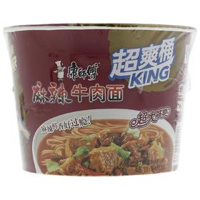 康师傅麻辣牛肉面大食桶