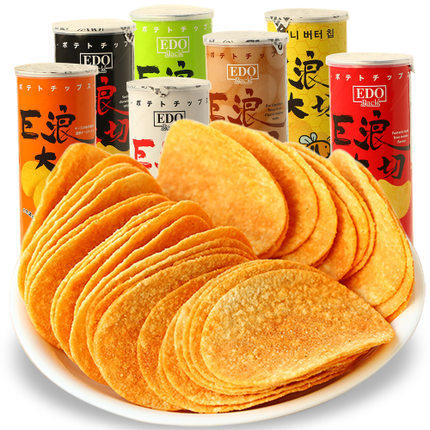 edo巨浪大切紫菜味薯片150g 商品图1