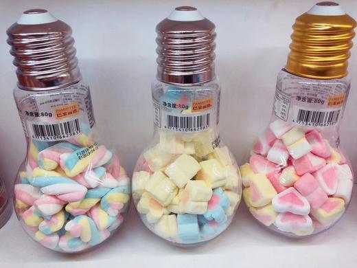 中号灯泡棉花糖 商品图0