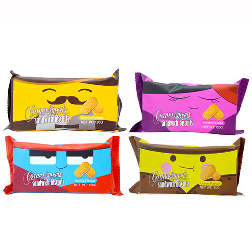 卡乐米斯香草味夹心饼干120g 商品图3