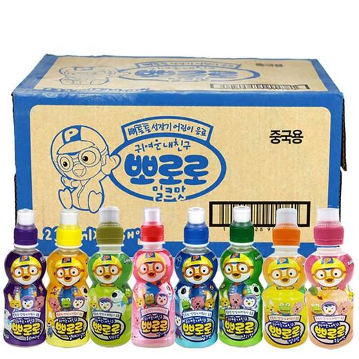 啵乐乐牛奶味饮料235ml 商品图3