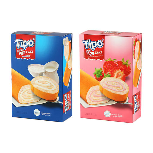 Tipo迷你蛋糕卷牛奶味180g 商品图2