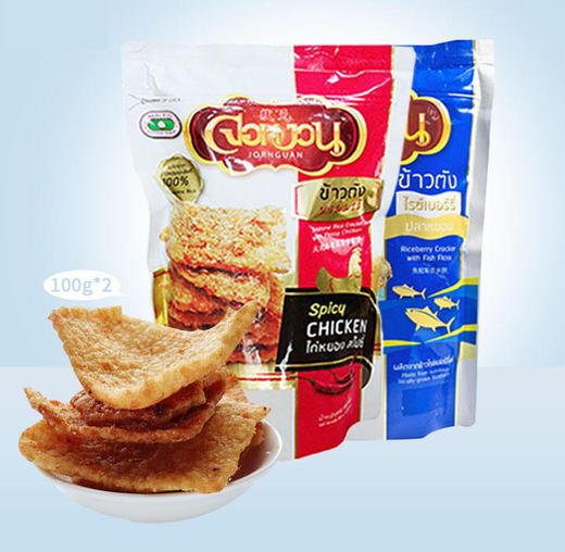 状元牌火鸡味\鱼松味米脆饼100g 商品图0