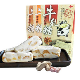 Aji牛轧糖腰果、花生、杏仁味120g
