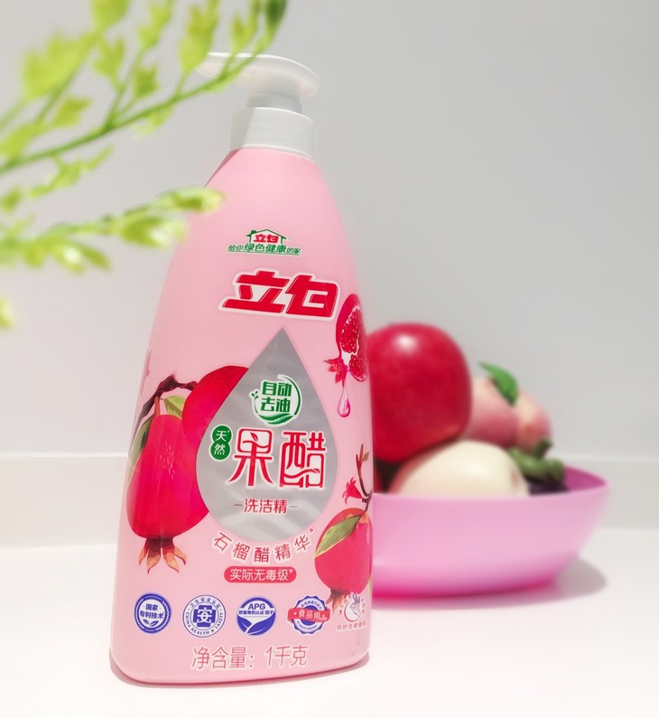 立白"自动去油"果醋洗洁精1kg