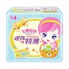 七度空间迷你特薄棉棉表层180mm卫生巾14片 商品缩略图0