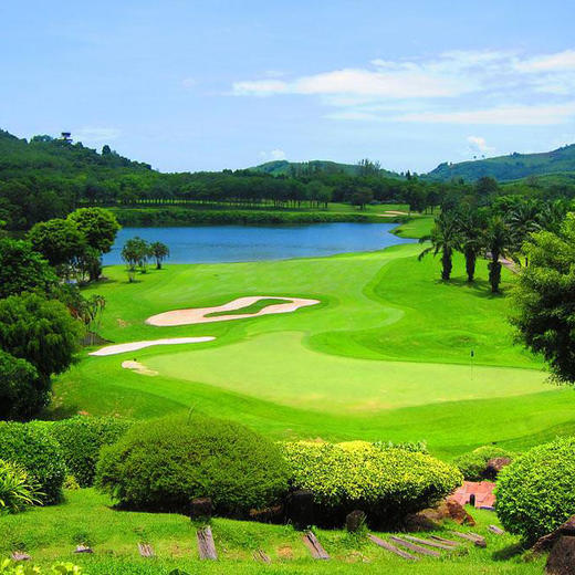 蓝峡谷乡村俱乐部湖畔场 lake c.