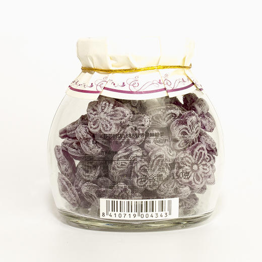 莎莎的店水果糖紫罗兰味150g 商品图1