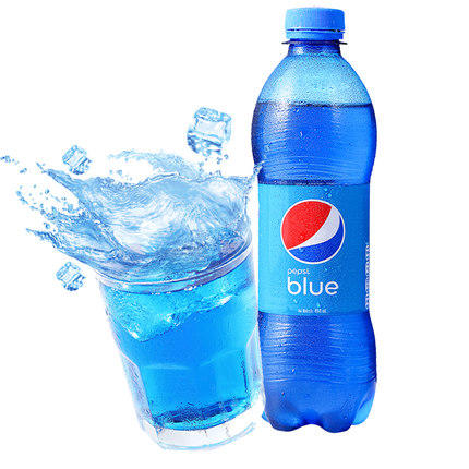 印尼蓝色百事可乐汽水450ml 商品图1