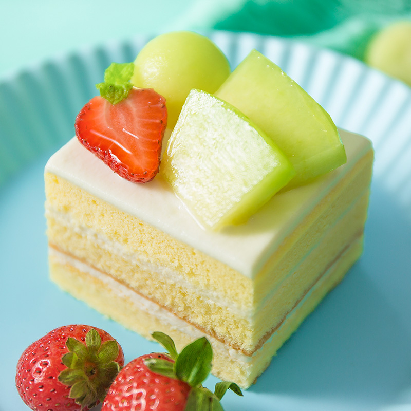 经典100%蛋糕【网纹瓜季】