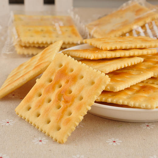 Ho.mimi牌特级原味\黑芝麻梳打饼268g 商品图3