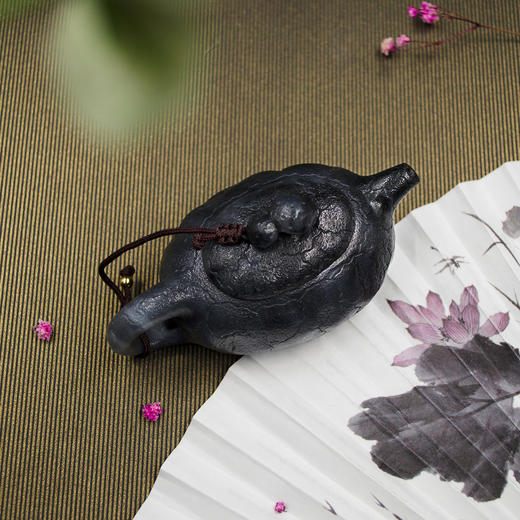 和田玉（青花）玉壶--供春壶（宋鸣放6612）92.79G 商品图1