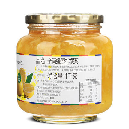 全南蜂蜜芦荟柚子茶1kg 商品图1