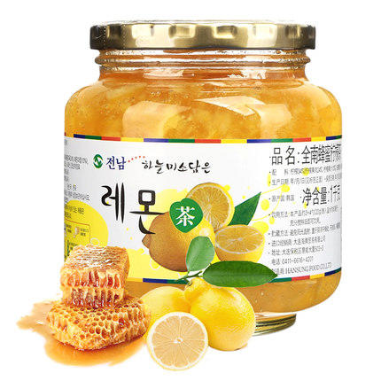 全南蜂蜜芦荟柚子茶1kg 商品图0