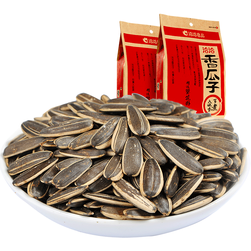 洽洽香瓜子308g2袋 恰恰瓜子五香味葵花籽散装包装休闲零食炒货