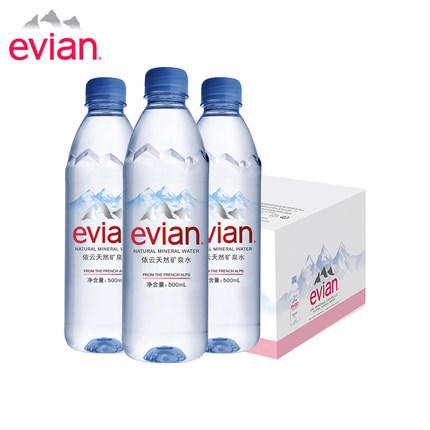 法国依云矿泉水500ml 商品图0