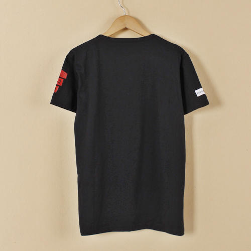 XL码黑色男士休闲短袖短裤套装B11 商品图2