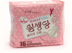 源生堂纯棉夜用高级卫生巾295mm16片装