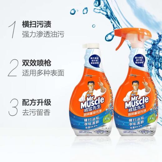 威猛厨房重油污净双包装1kg 商品图1