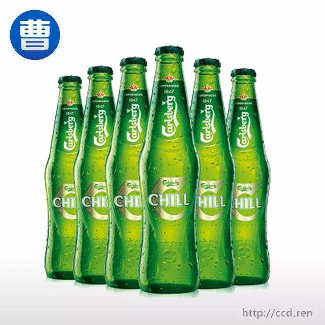 [啤酒]嘉士伯瓶装500ml*12瓶