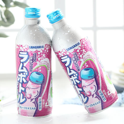 三佳利牌葡萄味碳酸饮料500ml 商品图1