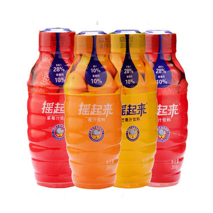 白鸽摇起来草莓汁饮料368ml 商品图2