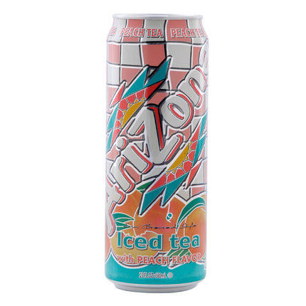 亚利桑那冰茶果味饮料香桃味680ml 商品图0