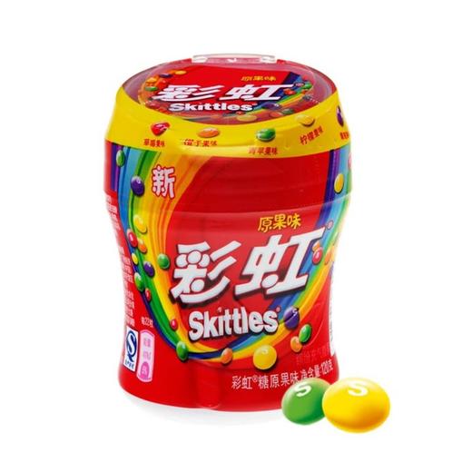 彩虹糖原果味大瓶装120g 商品图0