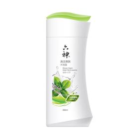 六神清凉爽肤沐浴露（绿茶+甘草）200ml