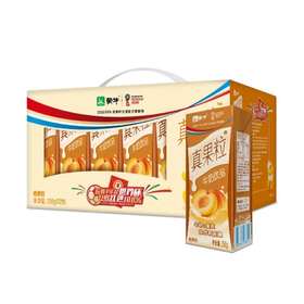 蒙牛真果粒牛奶饮品(黄桃果粒)250ml16包装