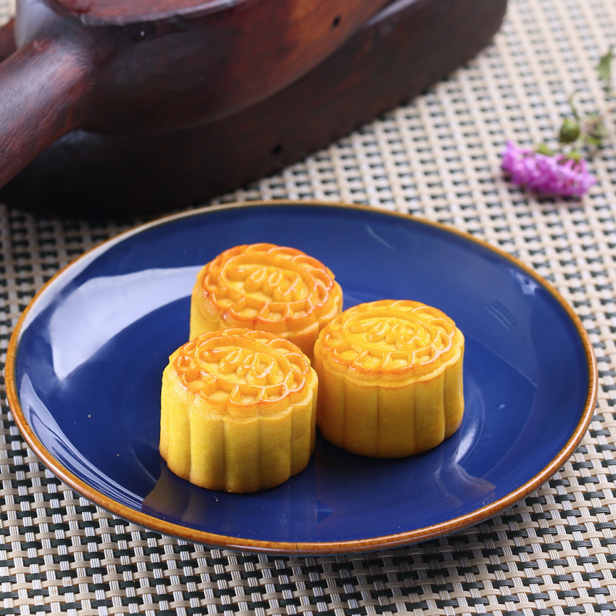 广州酒家 原味奶黄月饼(铁罐) 2盒装