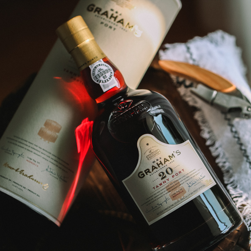 鼎尖名家格兰姆grahams 20年茶色波特酒加强甜葡萄酒