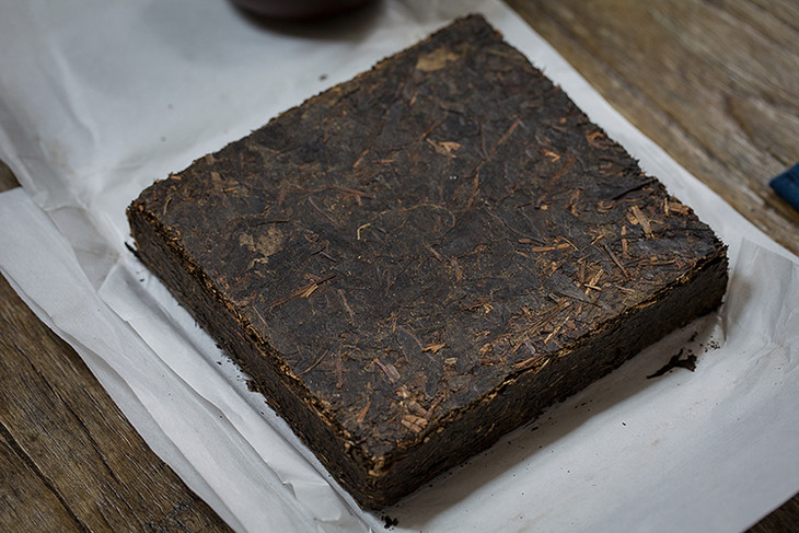 茶香记 湖北老青砖2011年 赵李桥黑茶老字号 陈香馥郁 滋味顺和