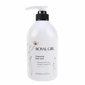 皇家女孩小甘菊保湿清爽沐浴露800ml