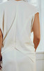 AtelierMissLu / Meroy 白色褶皱短袖连身裙 商品缩略图9