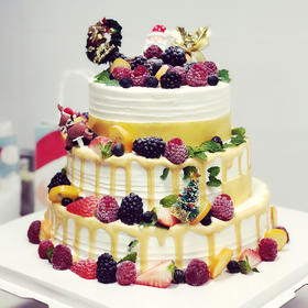 金色圣诞 8+6寸/10+8寸/10+8+6寸