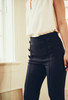 AtelierMissLu / Nelly 藏青修身九分裤 商品缩略图1