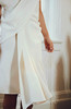 AtelierMissLu / Meroy 白色褶皱短袖连身裙 商品缩略图5