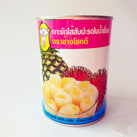 泰国大象牌红毛丹夹心水果罐头565g