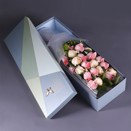 21支混合玫瑰花束礼盒装