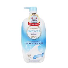 贝茜曼山羊奶保湿舒肌沐浴露1L