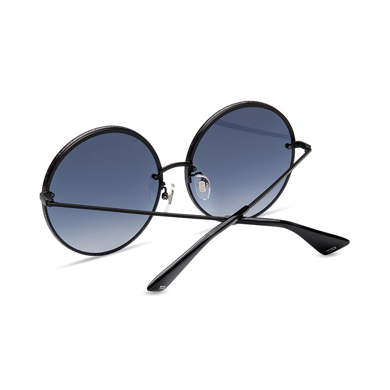 tumi黑色镜框黑色镜片女士时尚太阳镜81803-c6