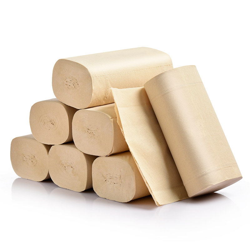 钟情 母婴适用原生竹浆4层加厚卷纸 900g/提 3提 30卷箱装