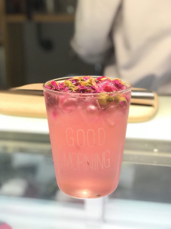 玫瑰柠檬茶(冰)