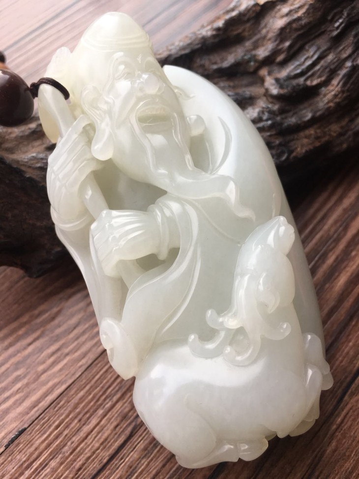 【900079】新疆和田玉籽料寿星公