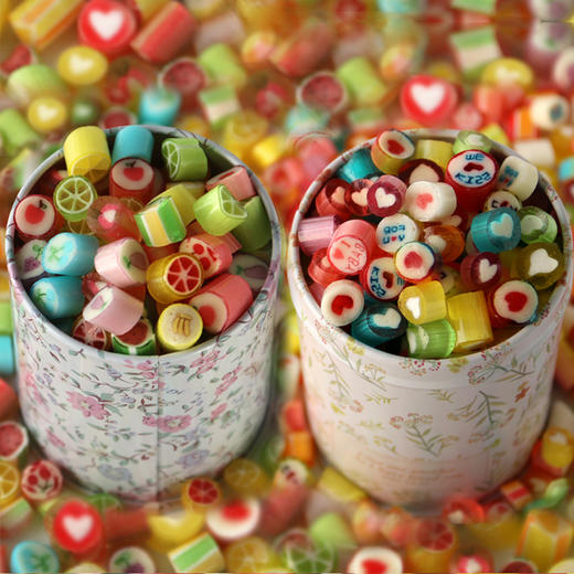 正荣手工水果切片糖（铁罐）150g 商品图1